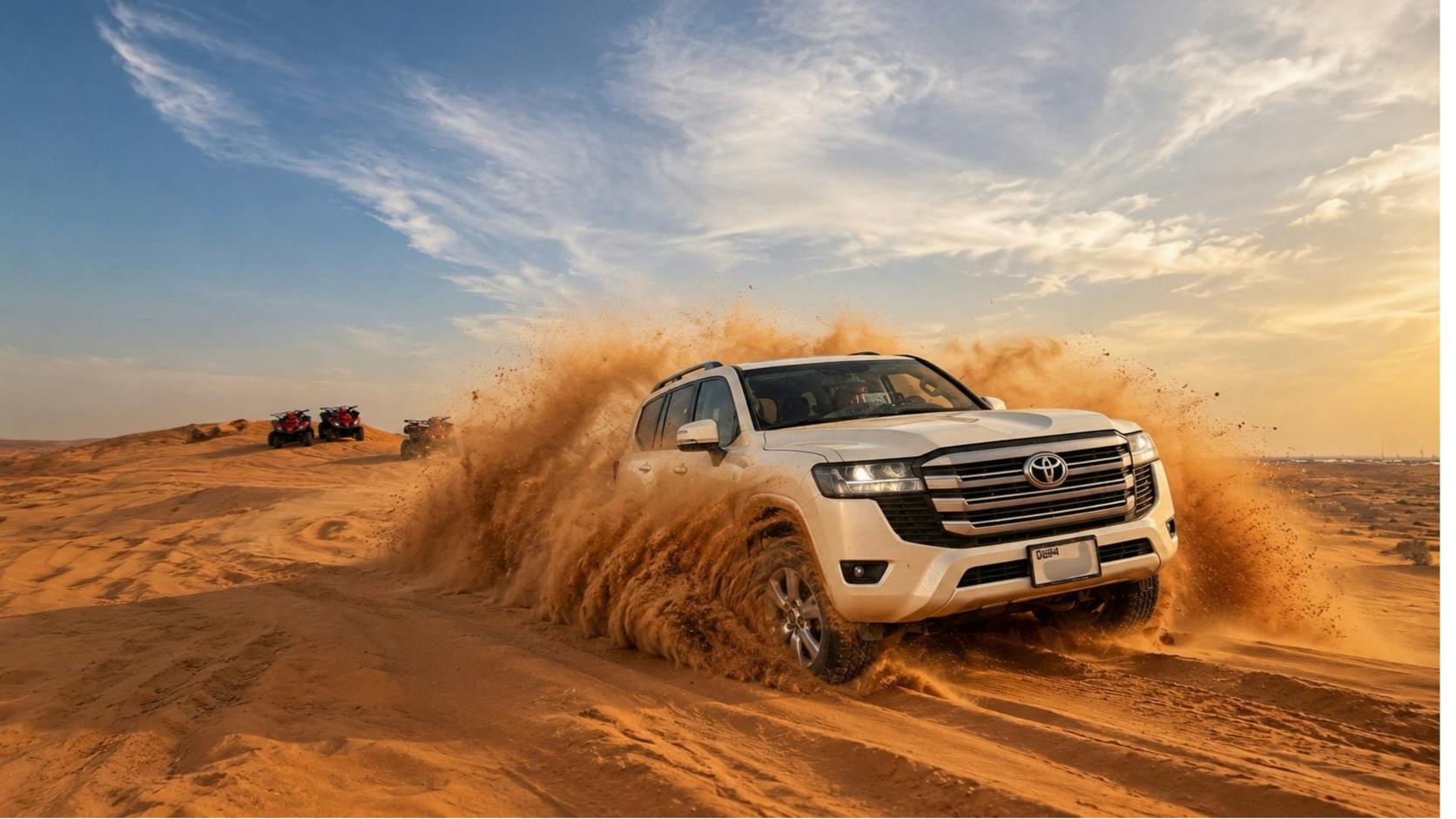 Safari por el desierto con sandboard y cena desde Dubai