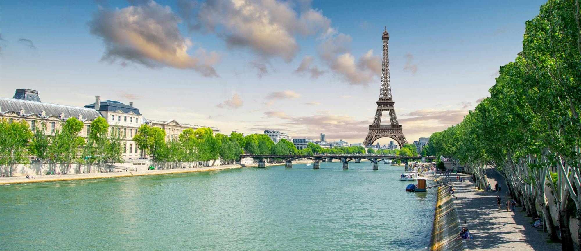 Louvre Museum, Seine River cruise and hop-on hop-off bus tour