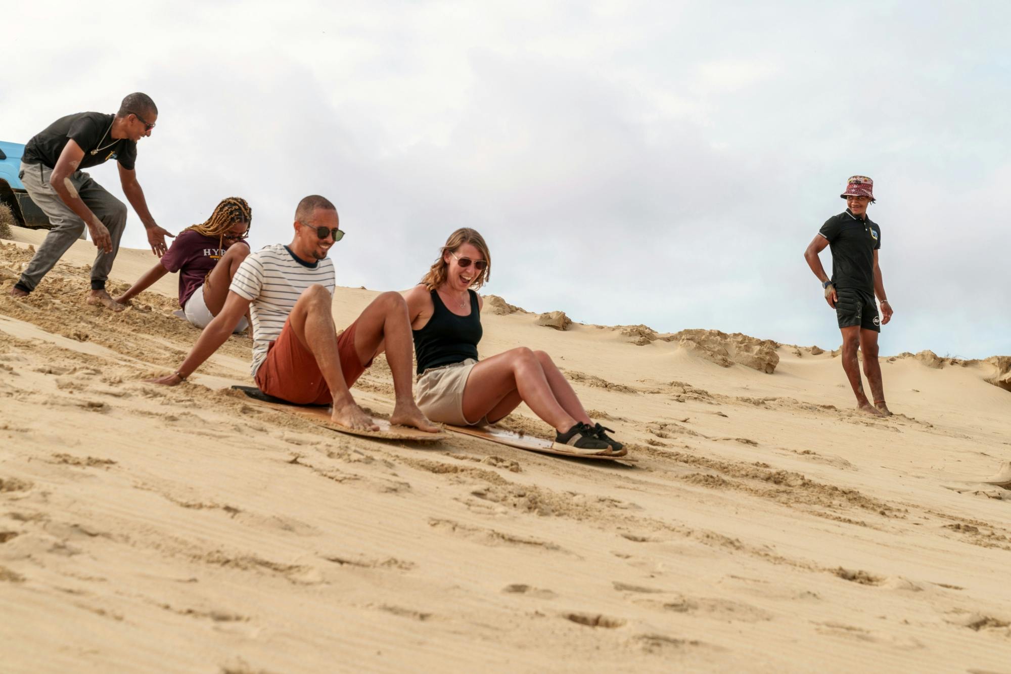 Sandboarding session on Morra de Areia’s Dunes in Boa Vista