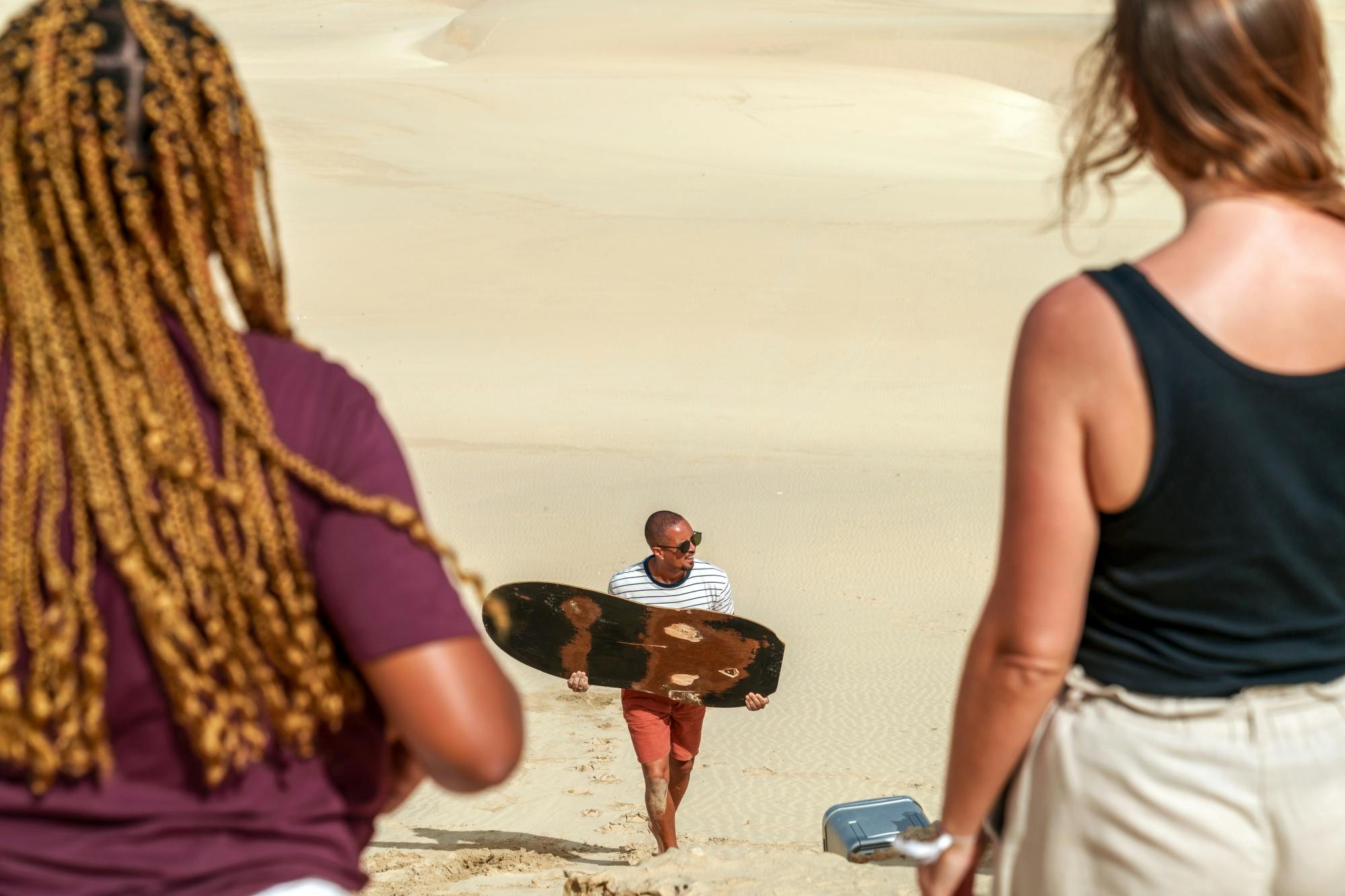 Sandboarding session on Morra de Areia’s Dunes in Boa Vista