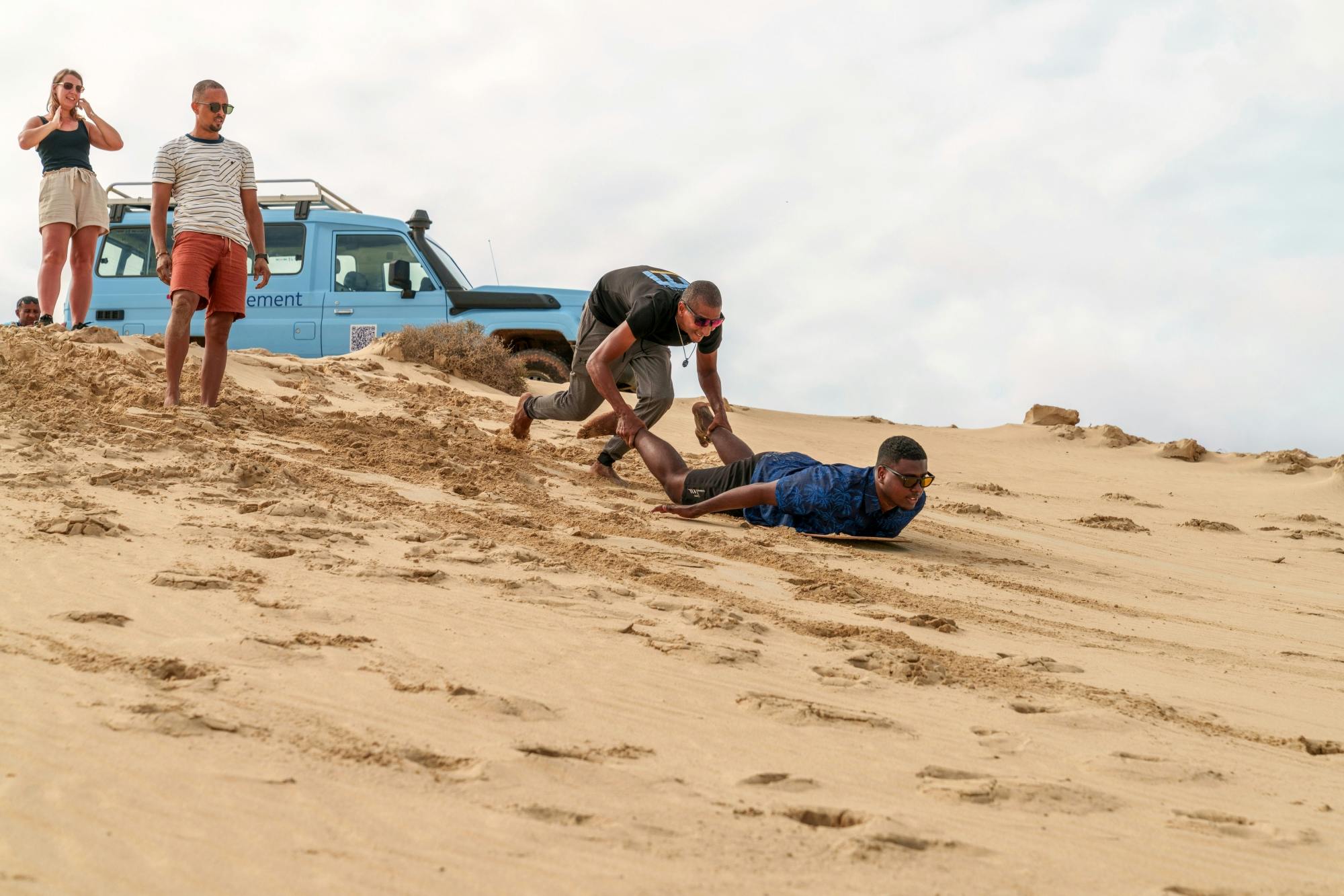 Sandboarding session on Morra de Areia’s Dunes in Boa Vista