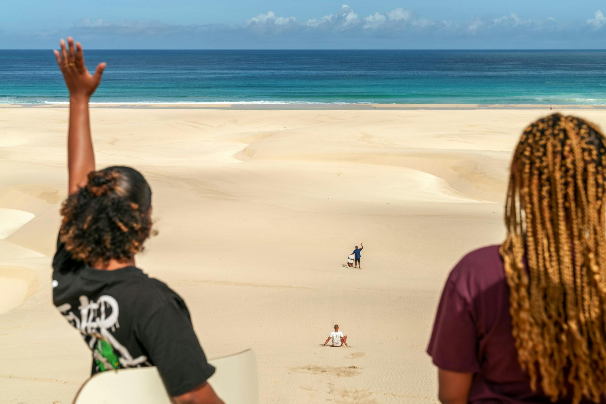 Sandboarding session on Morra de Areia’s Dunes in Boa Vista