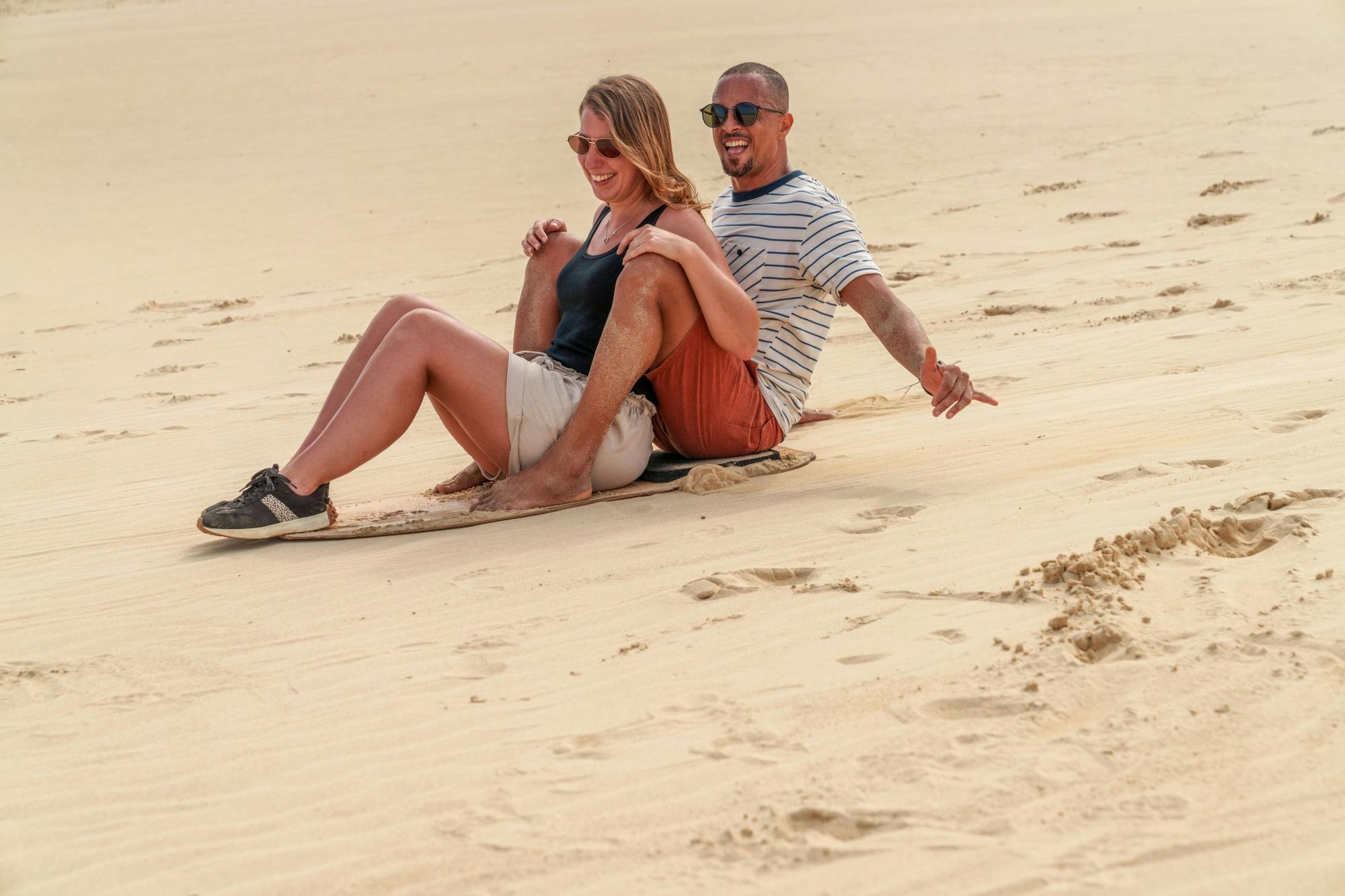 Sandboarding session on Morra de Areia’s Dunes in Boa Vista