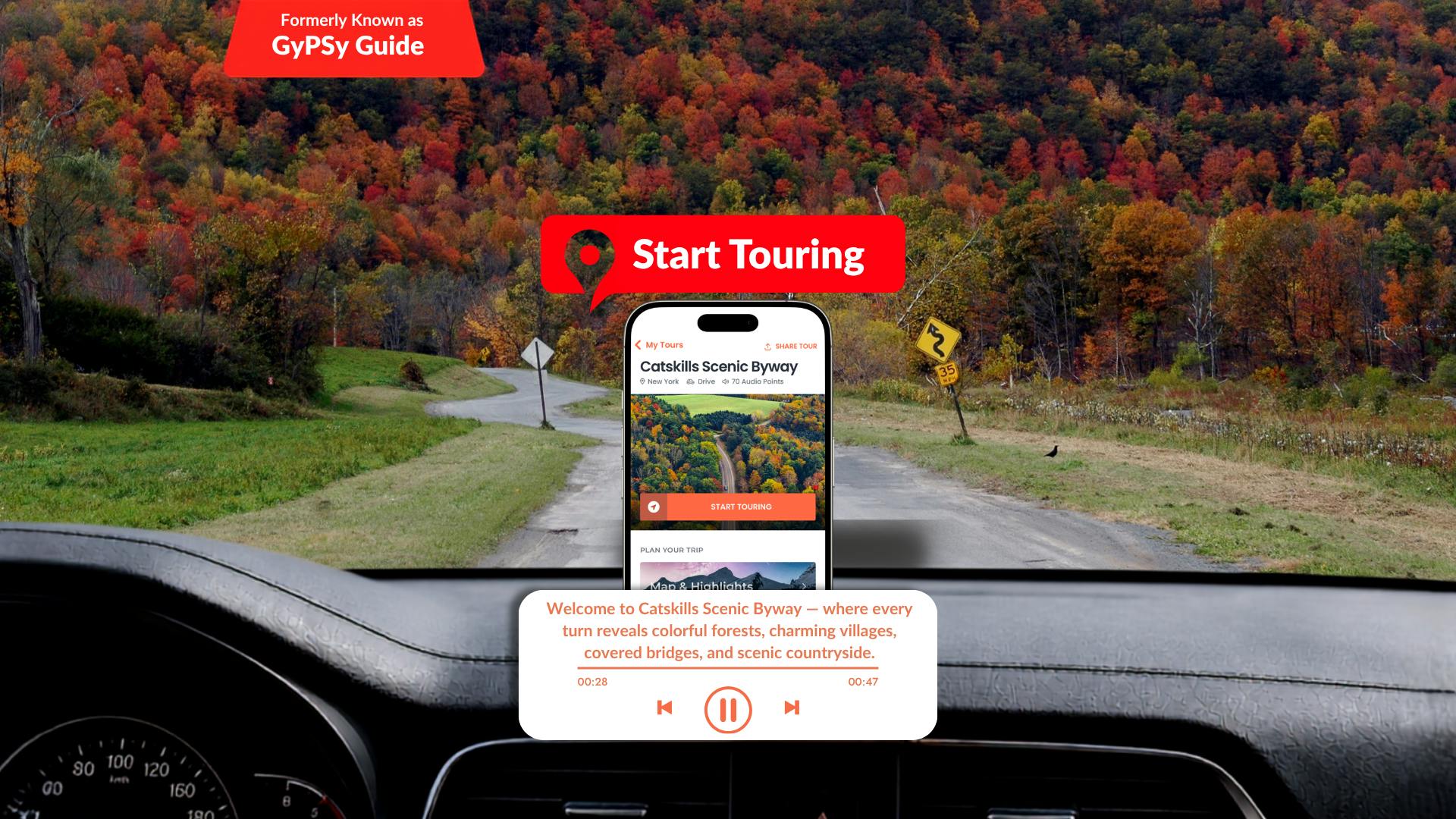 Recorrido autoguiado por la Catskills Scenic Byway