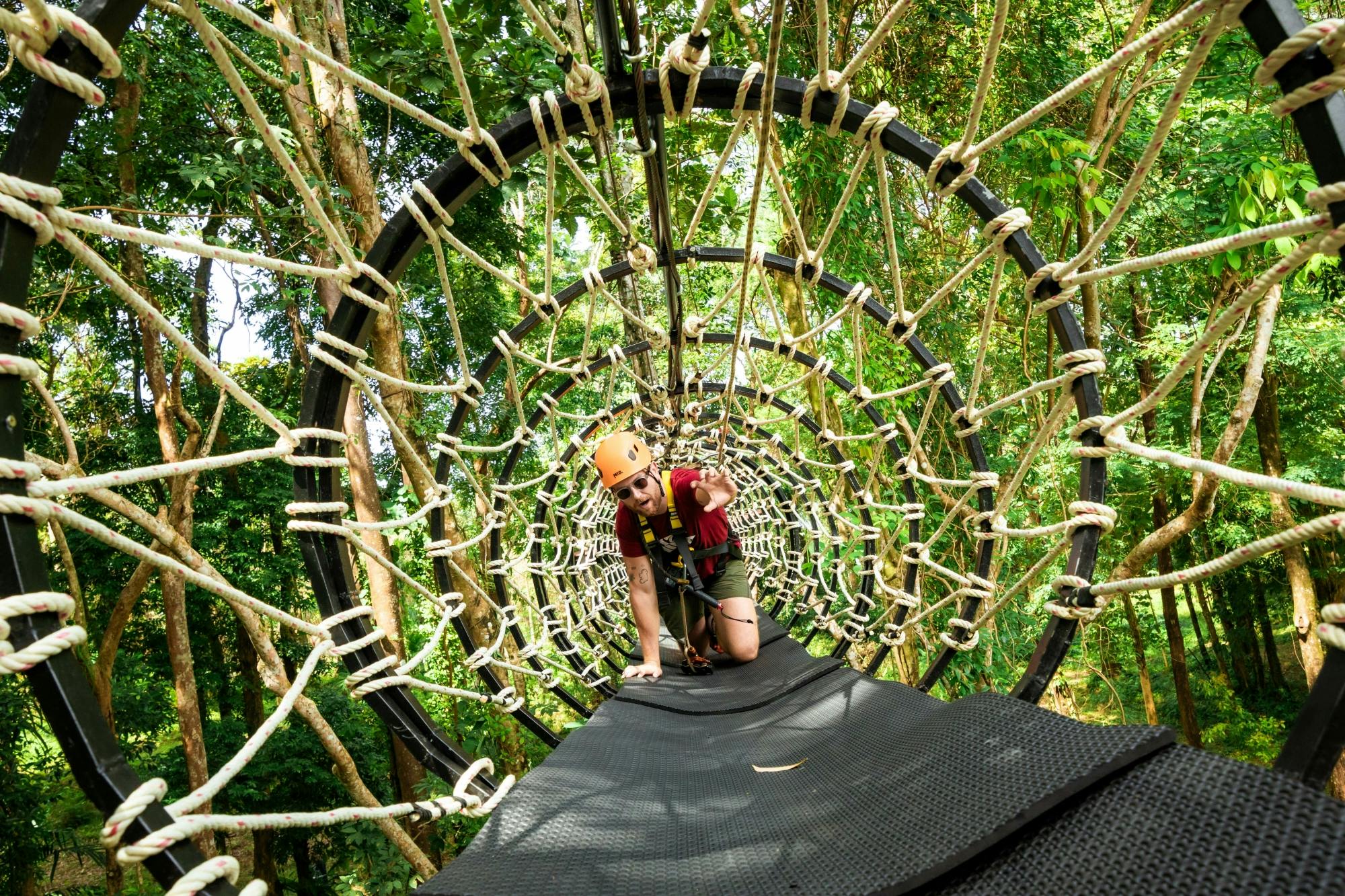 Avventura nella giungla con zip-line a Khao Lak