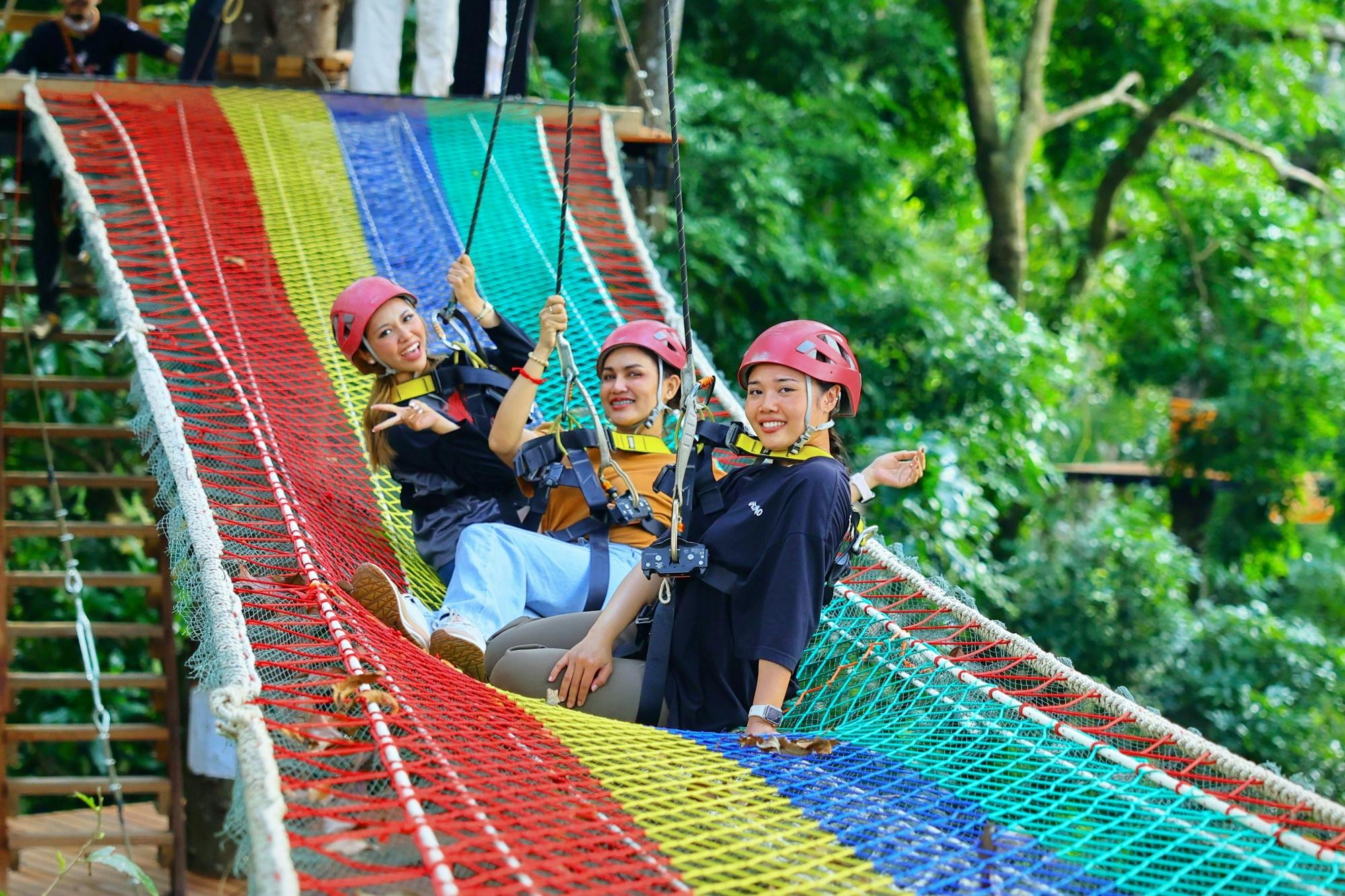 Zip-line jungle adventure in Khao Lak