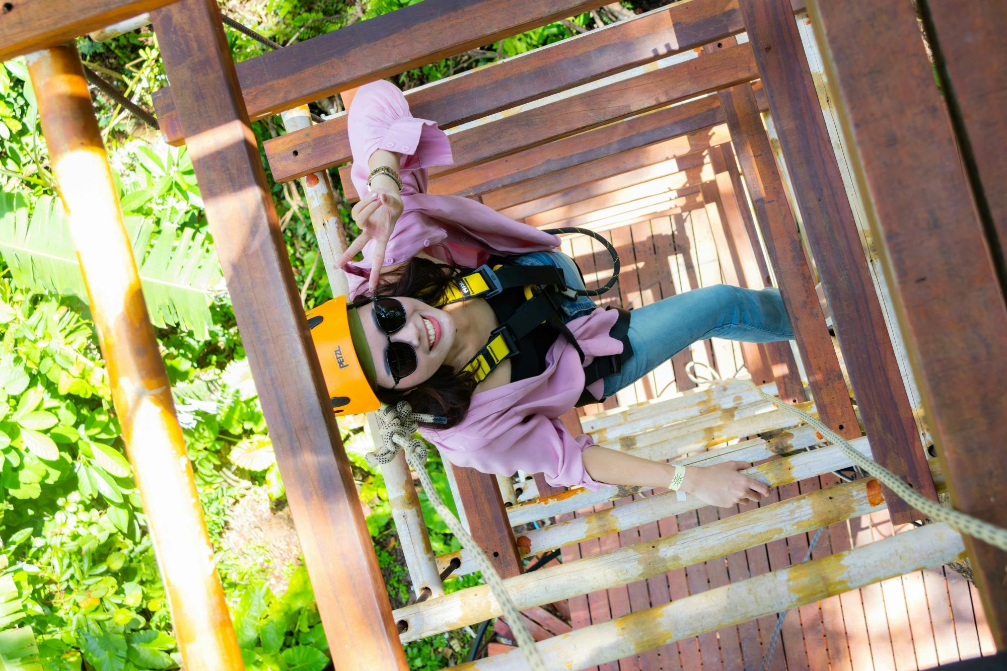 Zip-line jungle adventure in Khao Lak