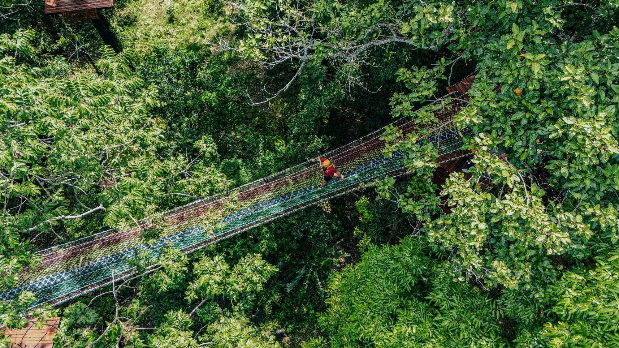 Zip-line jungle adventure in Khao Lak