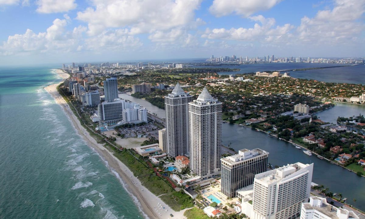miami - everglades - tour - helicopter shot