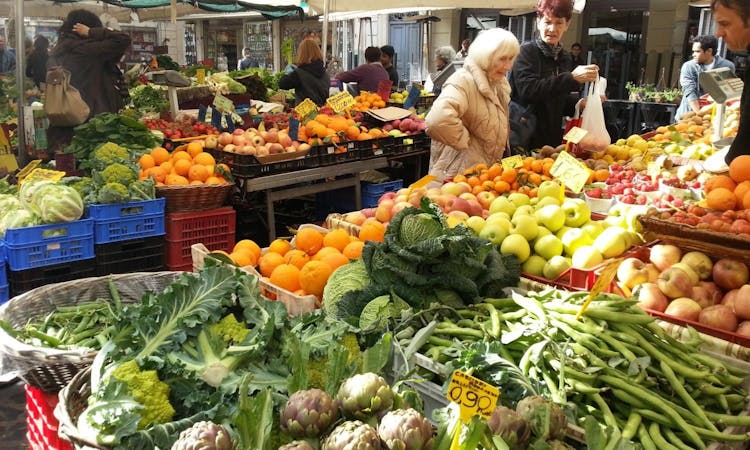 Campo de' Fiori and Travestere Roman food tour