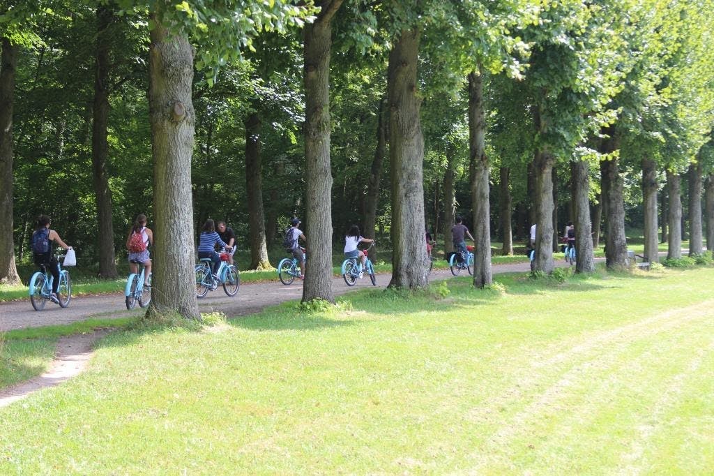 Guided bike tour in Versailles