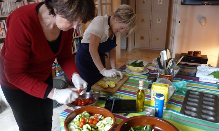 Market tour and cooking class with a French chef