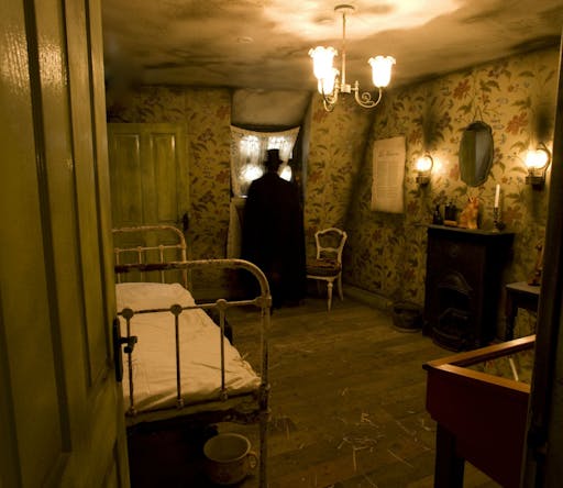 jack the ripper museum - tickets - ghost - window