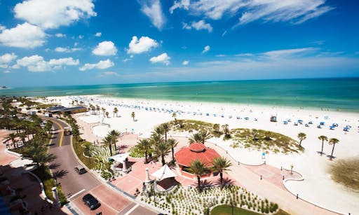 clearwater beach - orlando - promenade - from above.jpg