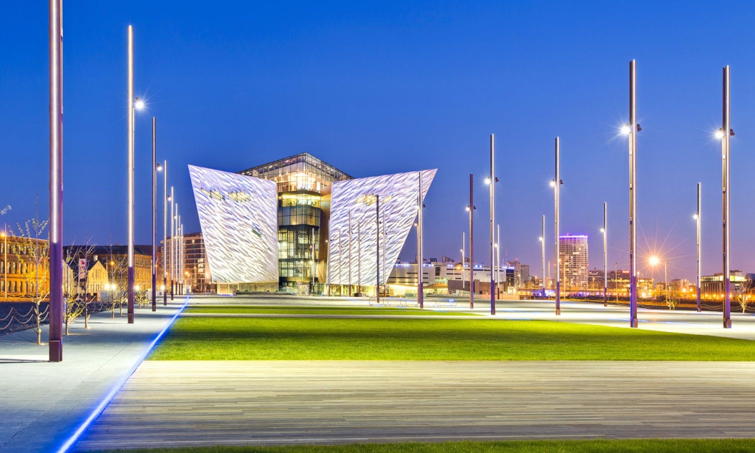 titanic belfast - tickets - museum - building - field