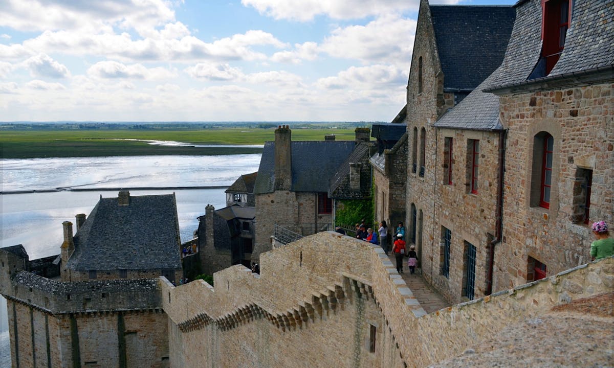 Mont Saint-Michel day trip: village and abbey visit-1