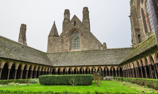 Cloitre Abbey Mont St Michel trip from Paris.jpg
