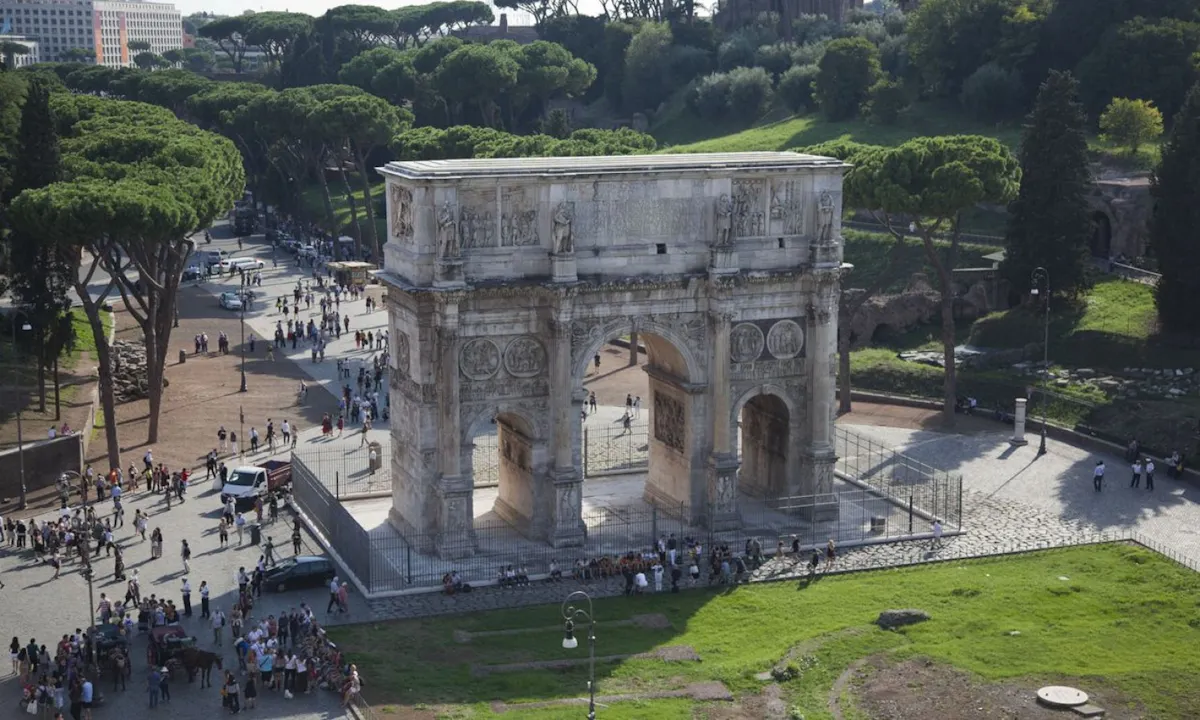 Tour del Colosseo con Foro Romano e Palatino in lingua italiana-1