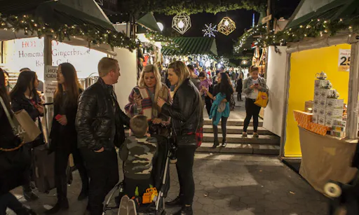 New York holiday markets and Christmas lights tour-1