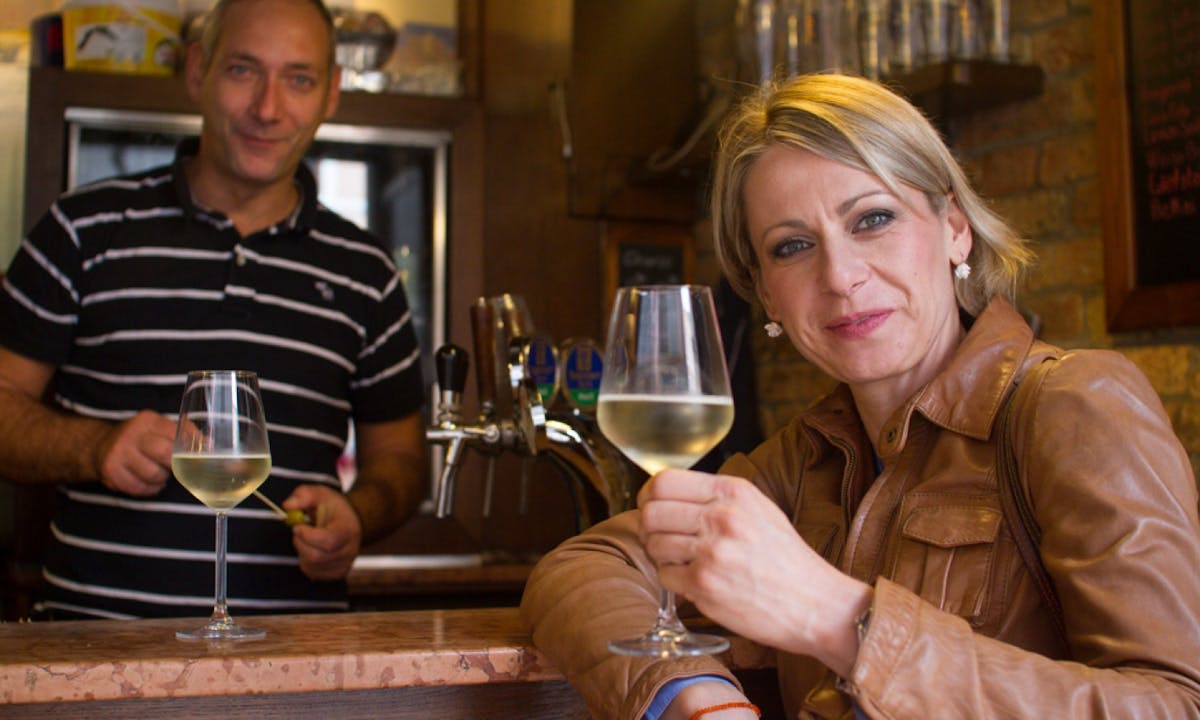 Rialto market and cicchetti tasting with wine.jpeg