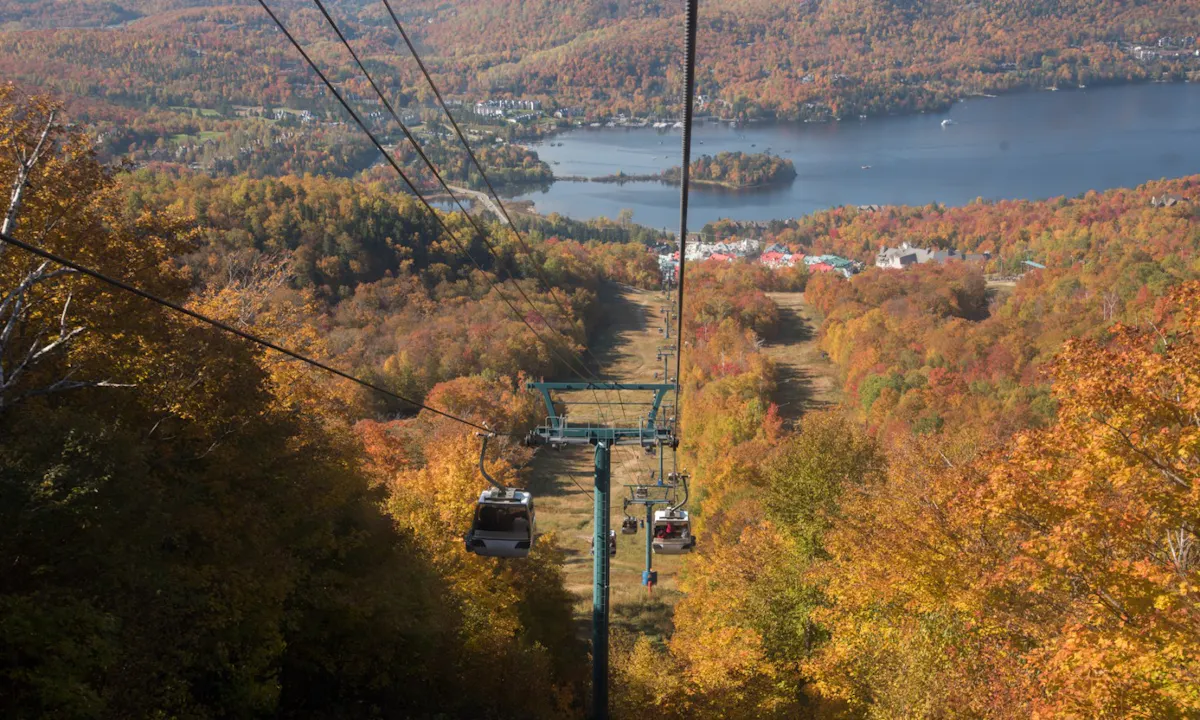 Mont-Tremblant colourful ski station in autumn, Quebec, Canada.jpg