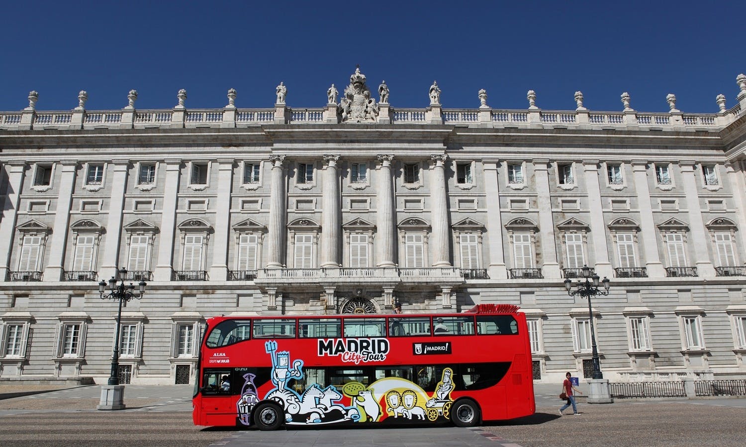 Madrid city tour hop-on hop-off bus tickets: one day and two days-1