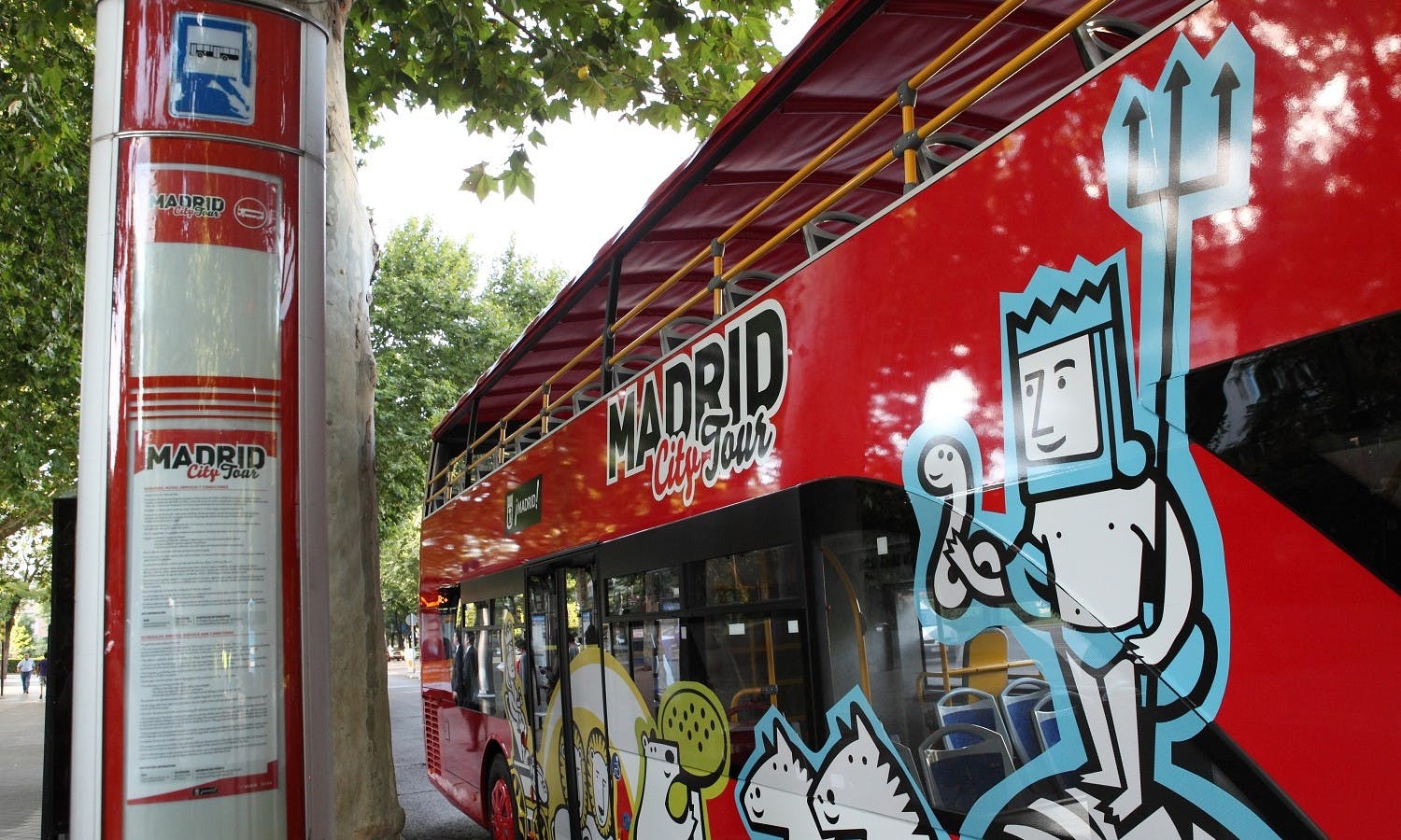 Madrid city tour hop-on hop-off bus tickets: one day and two days-4