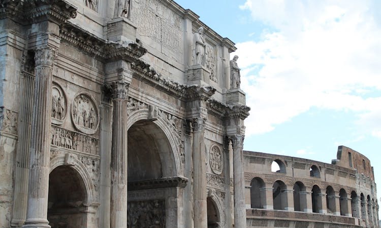 Rome in a day with Colosseum, Ancient Rome and city center afternoon tour