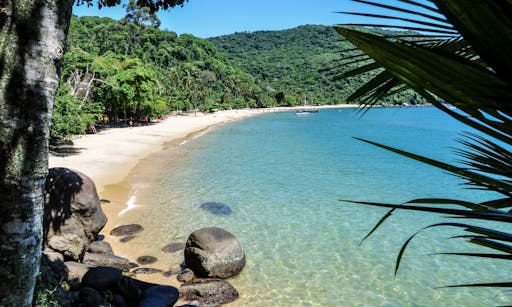 People Enjoying Beautiful Beach, Rio, Brazil. South America..jpg