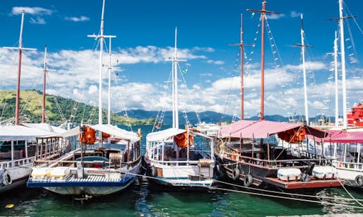 Sailing boats on port of Angra dos Reis city , state of Rio de Janeiro.jpg