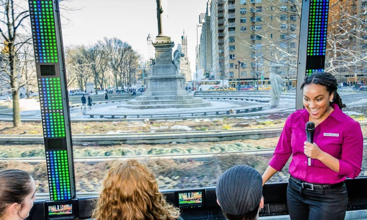 "The tour" 90-minute immersive bus tour of New York