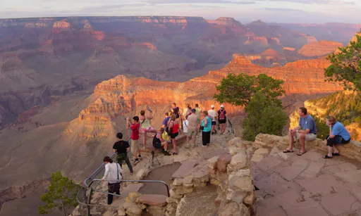 Grand Canyon South Rim with Pink Jeep and IMAX3.jpg