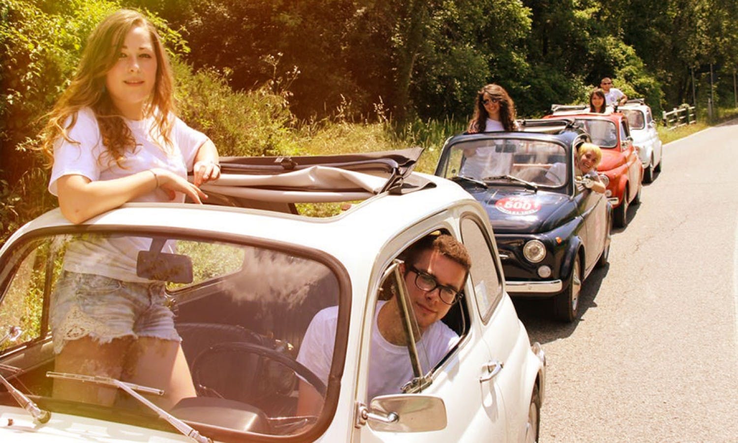 Fiat 500 vintage tour and Chianti roads from Siena with wine tasting and lunch-1
