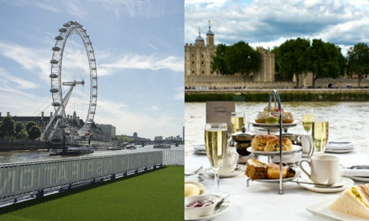 Afternoon Tea cruise on the River Thames
