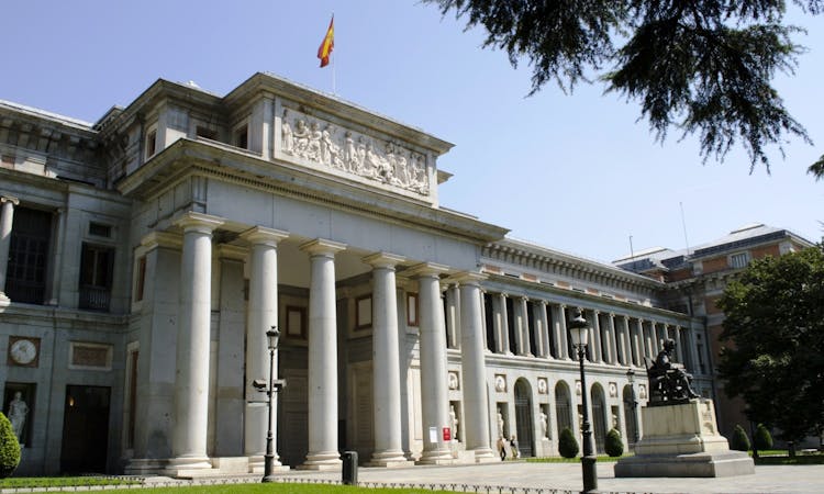 Madrid guided walking tour entrance tickets to the Prado Museum