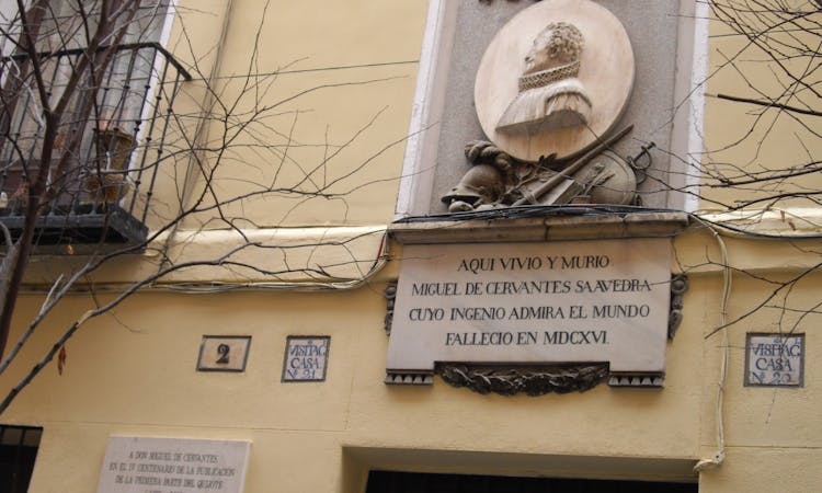 Cervantes in Madrid private tour in the literary quarter