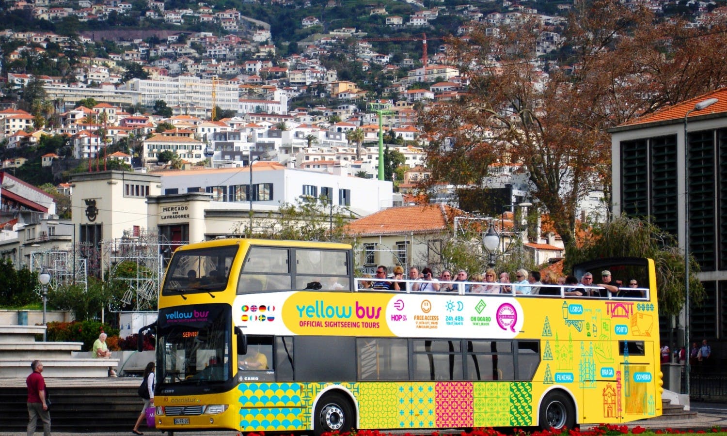 Hop on Hop off 3 in 1 bus tickets: Funchal, Câmara de Lobos and Cabo Girão-1