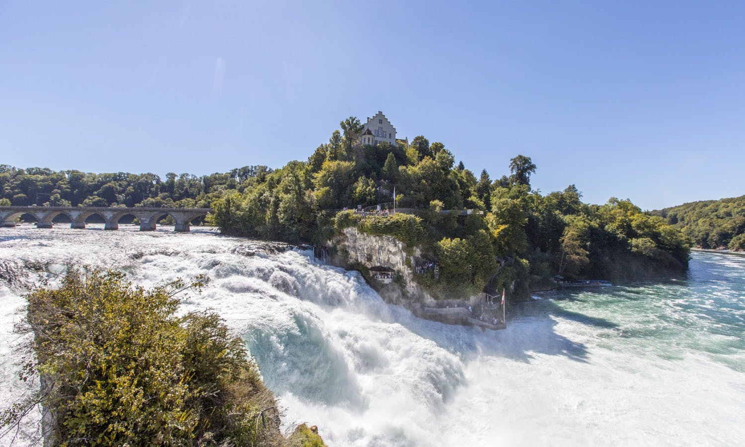 Rhine Falls - Europe`s biggest waterfalls from Zurich-0
