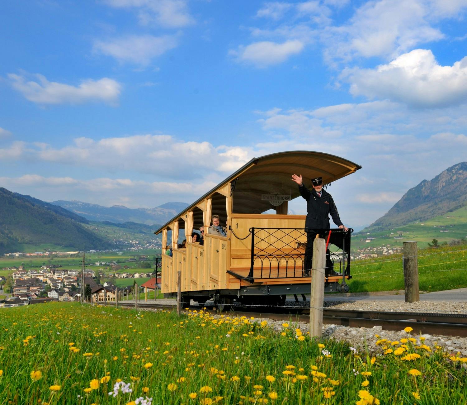 Stanserhorn - Open Top Cable Car-2