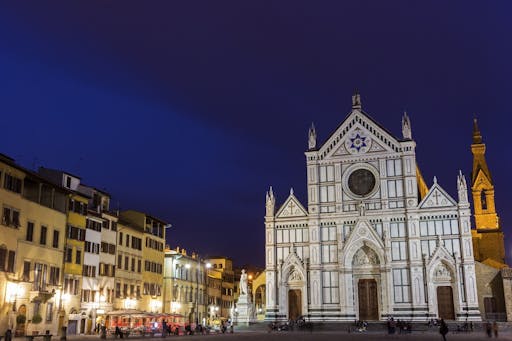 Electric bike night tour of Florence with stunning view from Piazzale Michelangelo-0
