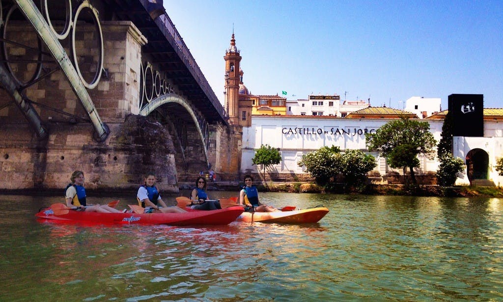 Seville kayaking tour on the Guadalquivir river-0