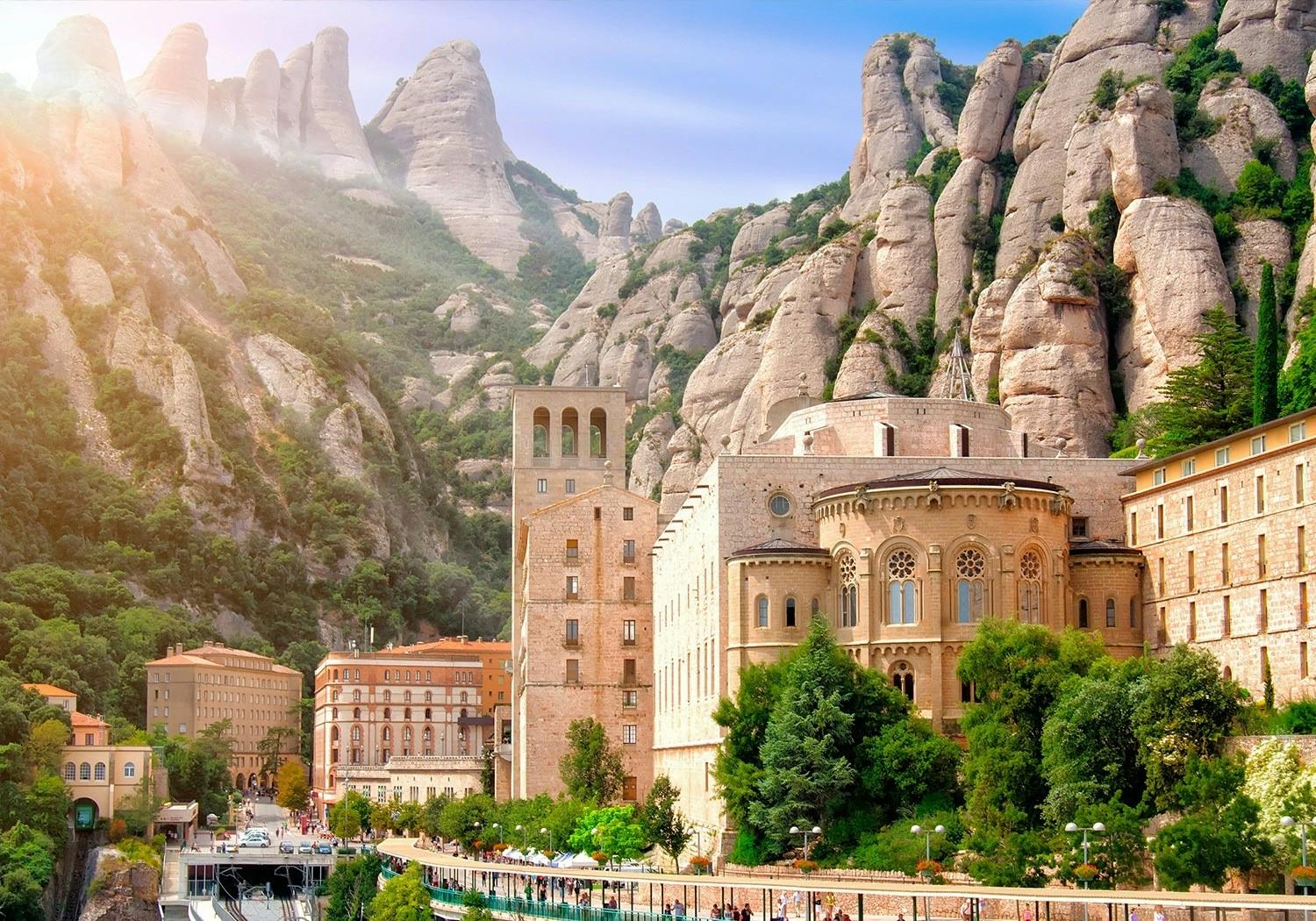 Montserrat Monastery and Natural Park horse riding experience-3
