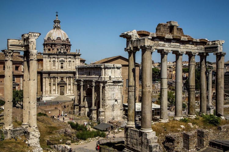 Colosseum skip-the-line walking tour with Roman Forum and Palatine Hill