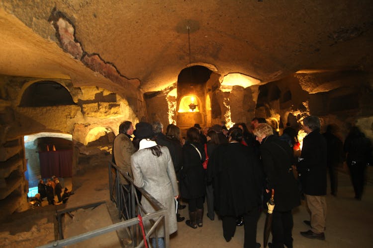 Guided tour of the Catacombs of San Gennaro