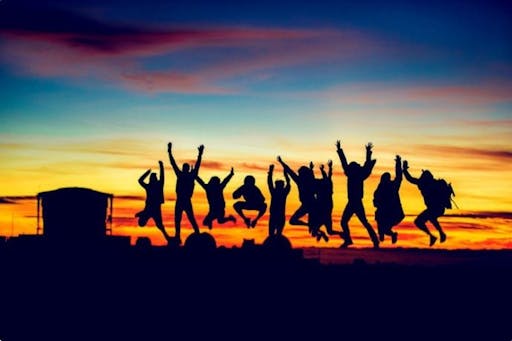Haleakala sunrise people jumping maui.JPG