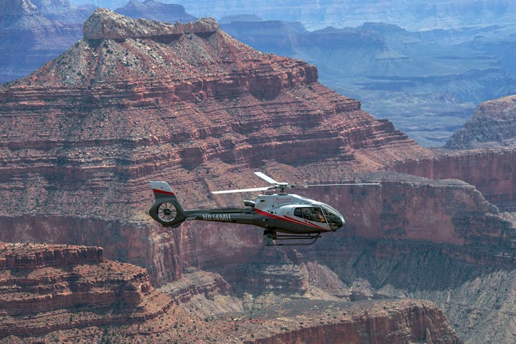 Canyon Spirit helicopter flight from Grand Canyon South Rim