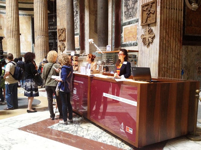 Audio guided tour of the Pantheon in Rome