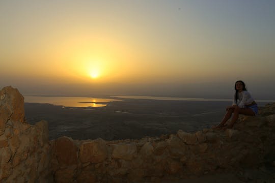 Z Jerozolimy: całodniowa wycieczka z przewodnikiem po Masadzie, Ein Gedi i Morzu Martwym