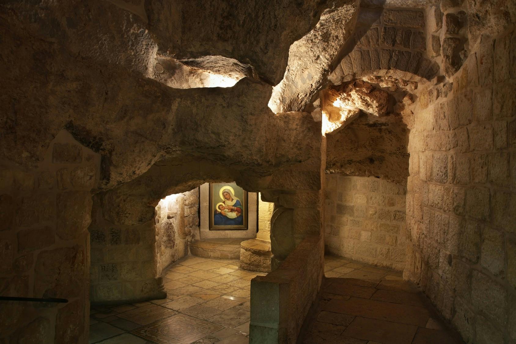 Cave of Milk Grotto church in Bethlehem. Palestinian territories. Israel.jpg