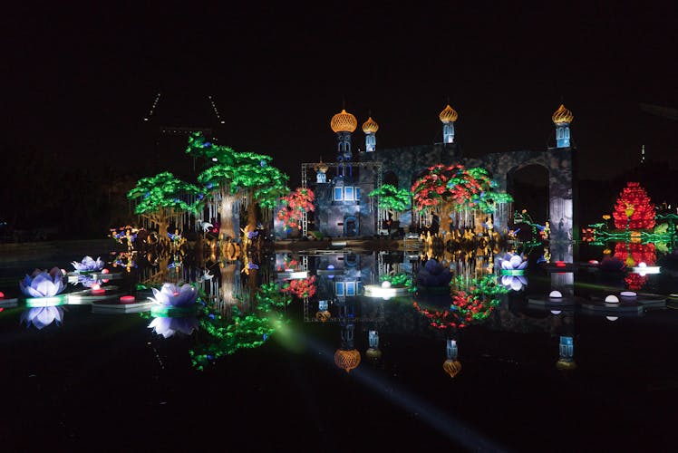 Dubai Garden Glow admission tickets and transfer